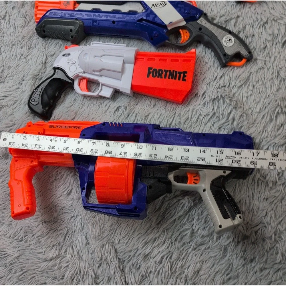 Lot Of 4 NERF N-Strike Elite Fortnite Surgefire  Play Imagination